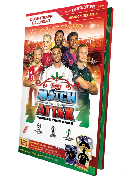 Topps Match Attax 2026 Festive Edition Advent Calendar