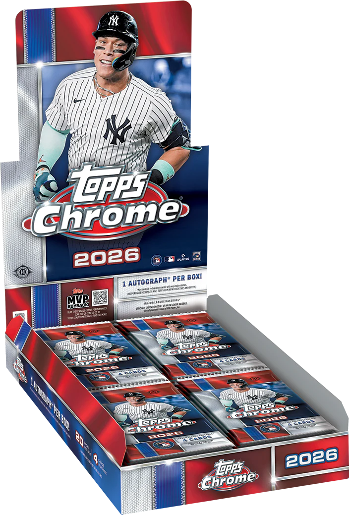 Topps Chrome Baseball 2026 - Hobby Box - Pre Order