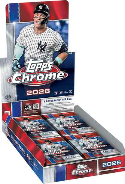 Topps Chrome Baseball 2026 - Hobby Box - Pre Order