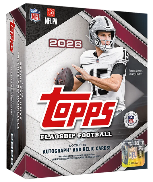 Topps Flagship Football 2026 - Mega Box - PRE-ORDER
