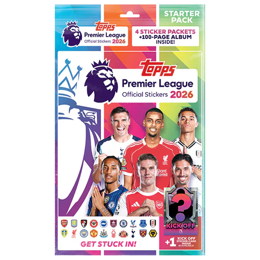 Topps Premier League Football 2026 Official Sticker Collection