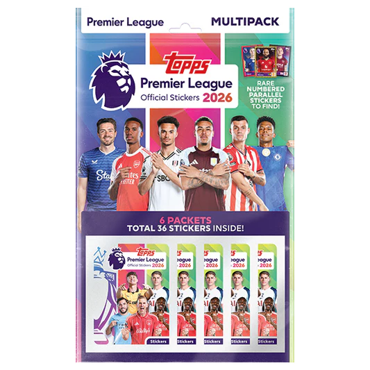 Topps Premier League Football 2026 Official Sticker Collection