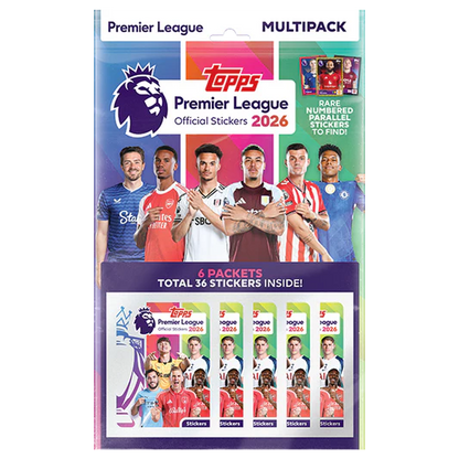 Topps Premier League Football 2026 Official Sticker Collection