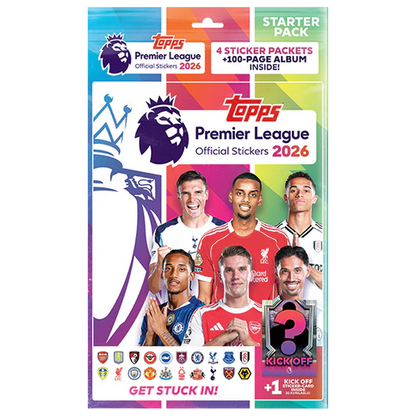 Topps Premier League Football 2026 Official Sticker Collection