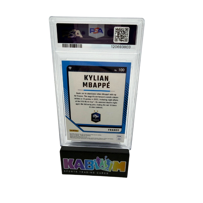 Kylian Mbappe /10 Gold PSA 9 Panini Donruss Fifa 2024-25 – Kaboom ...
