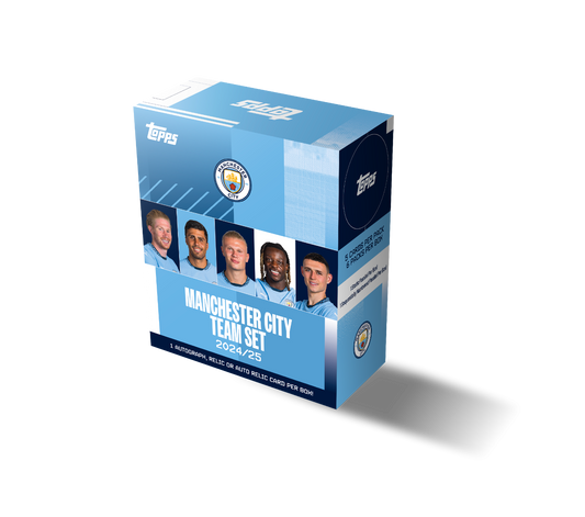 2024/25 Topps Manchester City FC Team Set