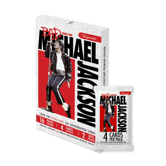 Michael Jackson Bad World Tour Keepsake Premiere - Hobby Box