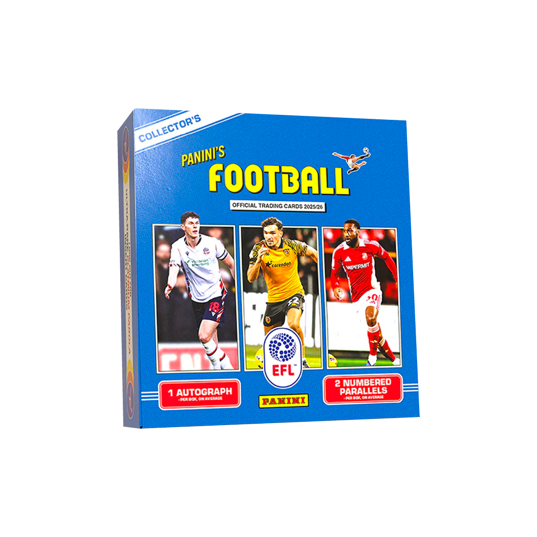 Panini Football EFL 2025/26 Official Trading Cards Collector Box