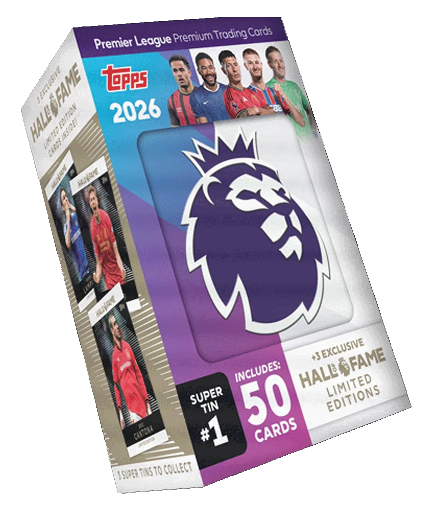 Topps Premier League 2026 - Debut Edition - Super Tin