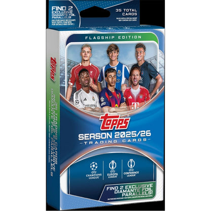 Topps UEFA Club Competitions Flagship 2025/26 Hanger Box