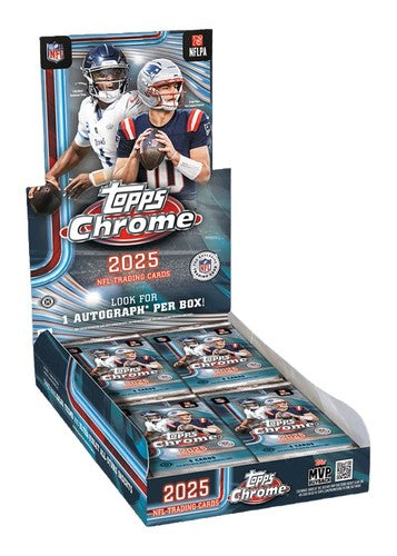 Topps Chrome Football NFL 2025 - Hobby Box