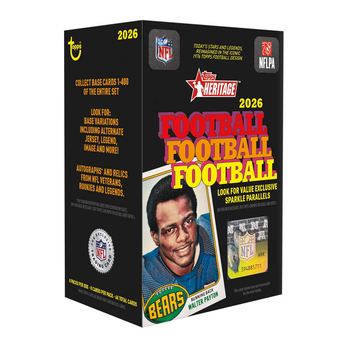 Topps Heritage Football 2026 - Value Box - PRE-ORDER