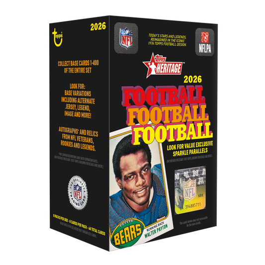 Topps Heritage Football 2026 - Value Box - PRE-ORDER