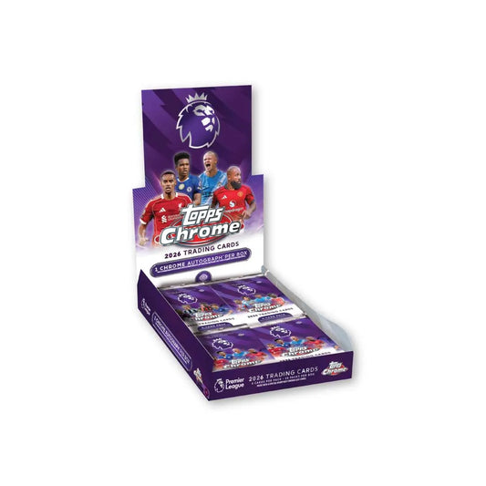 Topps Chrome Premier League 2026 - Hobby Box