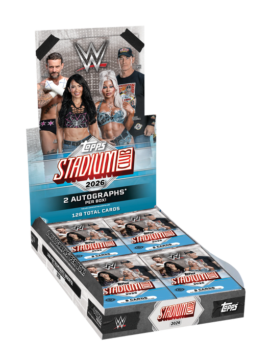 Topps WWE Stadium Club 2026 - Hobby Box - PRE-ORDER