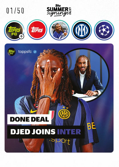 Topps UCC Summer Signings 2026-27