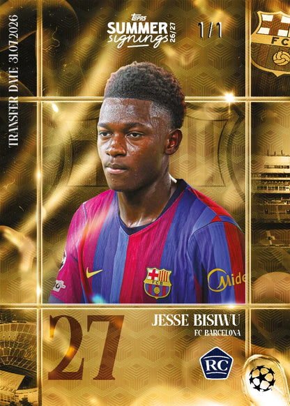 Topps UCC Summer Signings 2026-27