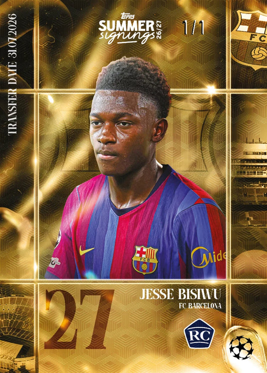 Topps UCC Summer Signings 2026-27