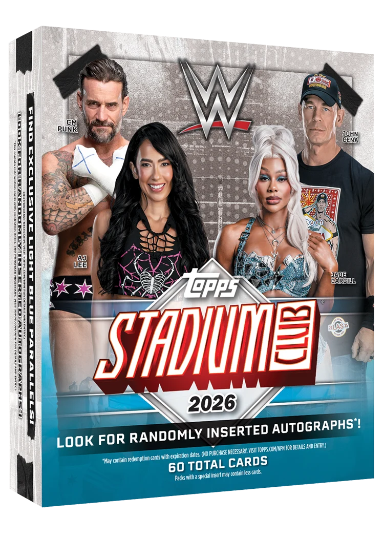 Topps WWE Stadium Club 2026 - Mega Box - PRE-ORDER