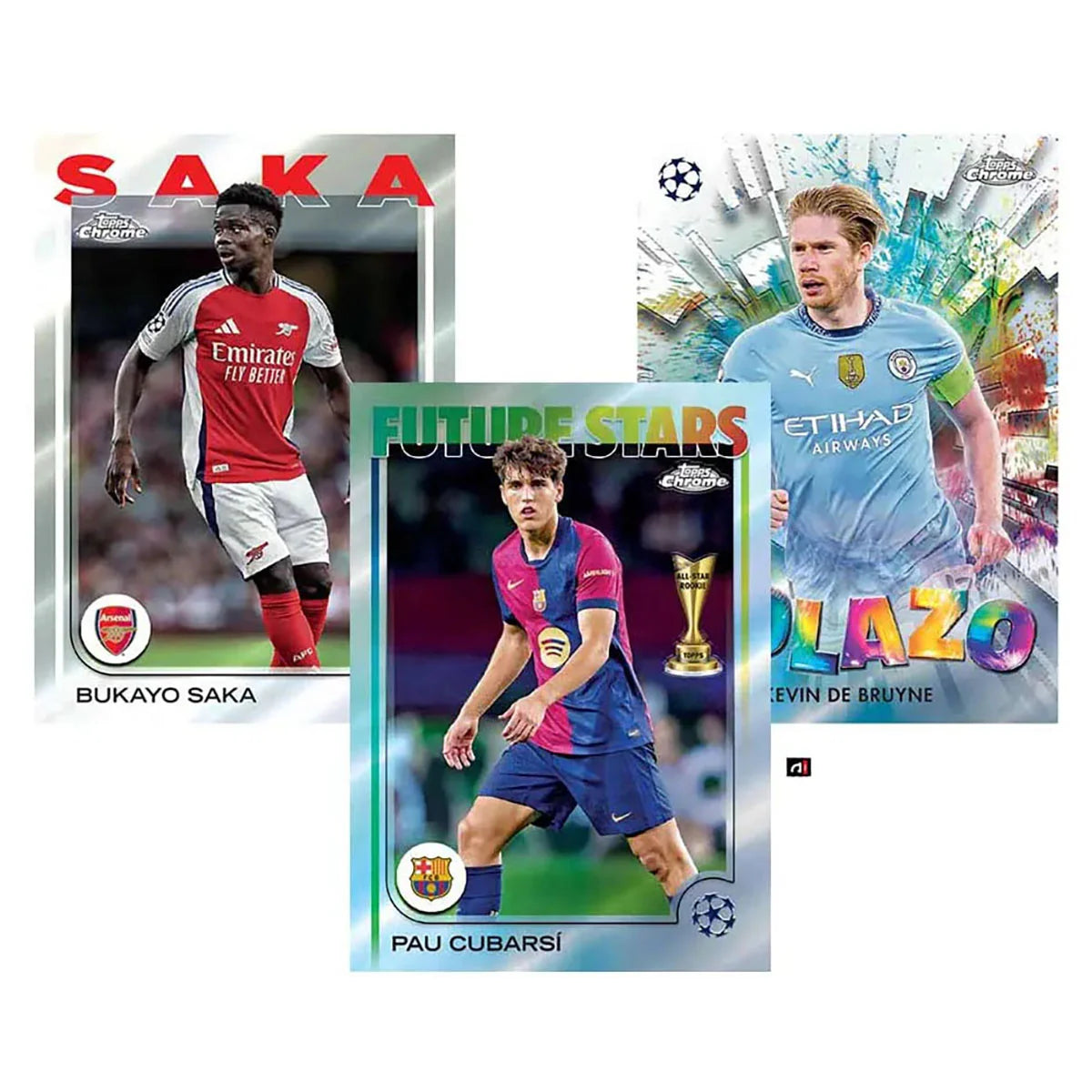 Topps Chrome UEFA Club Competitions 2024-25 - Hanger Pack