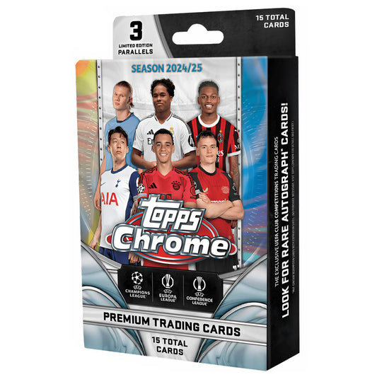 Topps Chrome UEFA Club Competitions 2024-25 - Hanger Pack