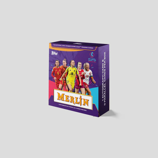 2025 Topps Merlin UEFA Women's Euros Soccer Hobby Box